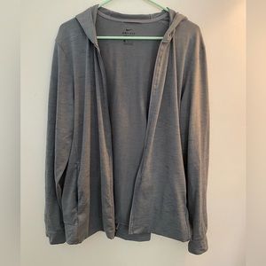 Nike Yoga Sweatshirt, Men’s, Grey, Size Medium, Used Like New.